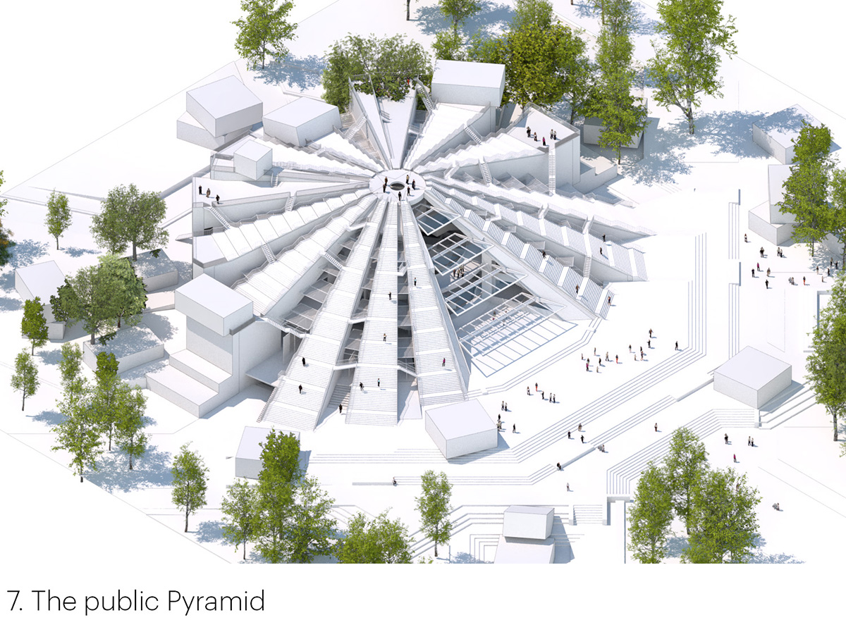 Construction begins on MVRDV's Tirana Pyramid, which will be a new hub for Tirana's cultural life
