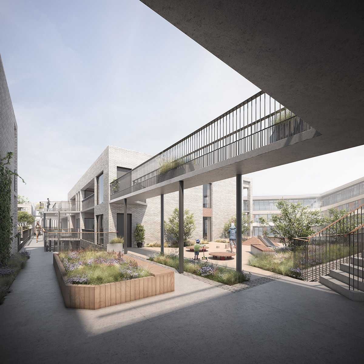 pH+'s industrial-looking mixed-use development gets planning permission in Hackney Wick