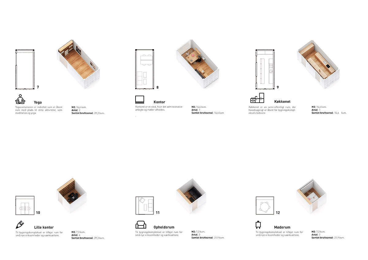 WE Architecture +Erik Juul design scaffolded temporary housing and urban gardens for homeless people