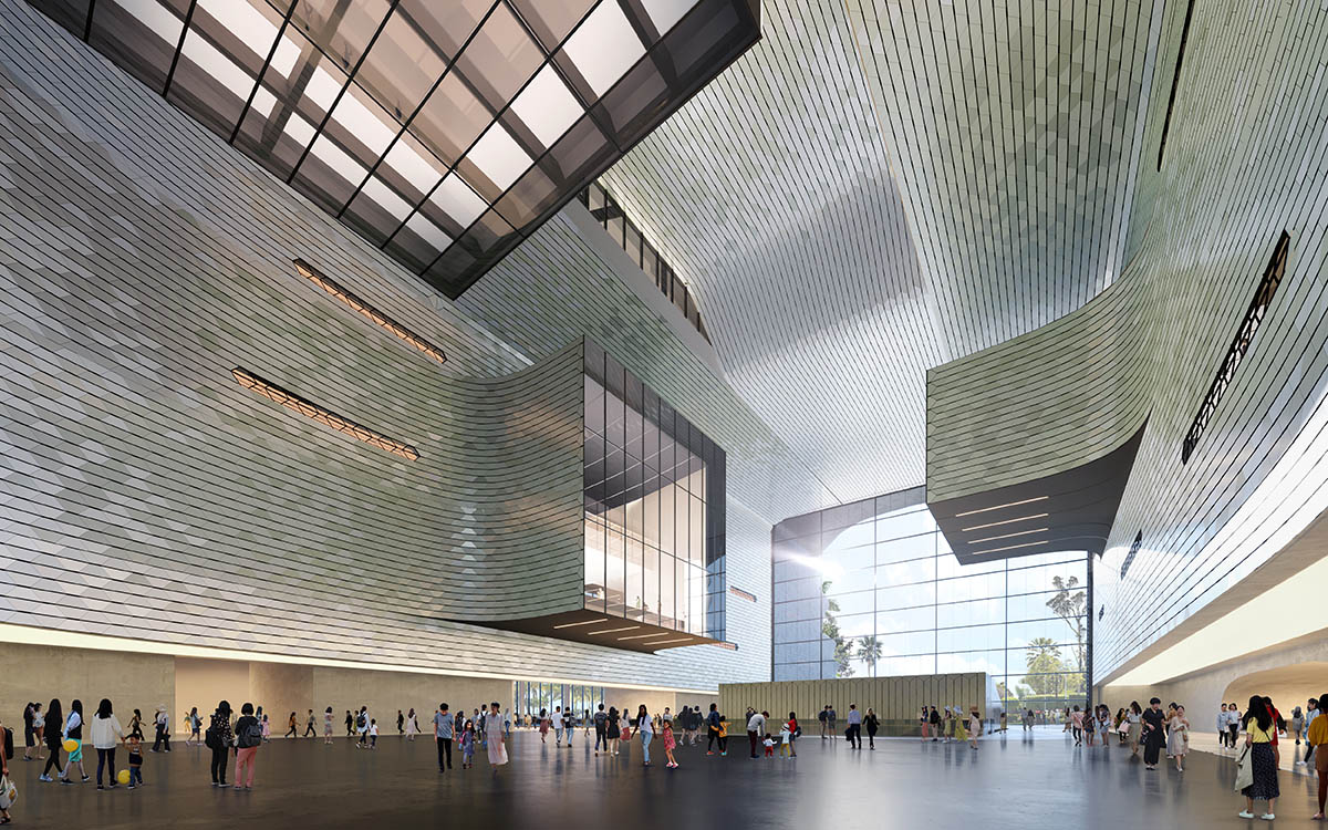 Zaha Hadid Architects reveals new Shenzhen Science & Technology Museum with undulating terraces
