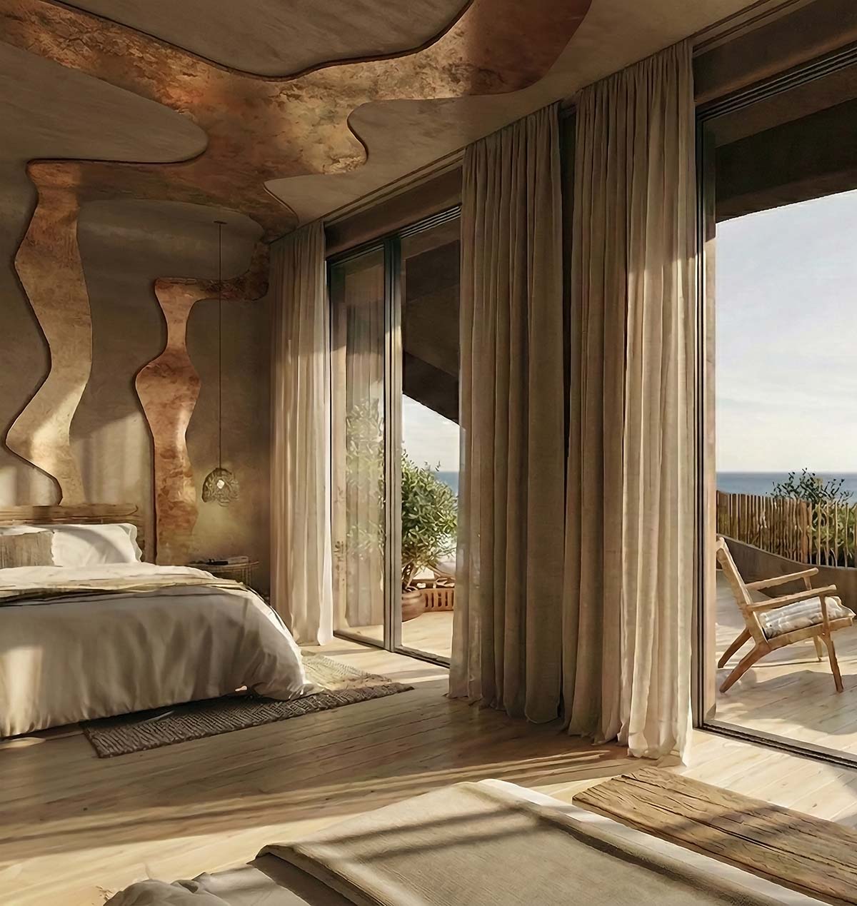 NOA blends earthy elegance with enchanting hillscapes for Berdenesh Hills in Saranda, Albania