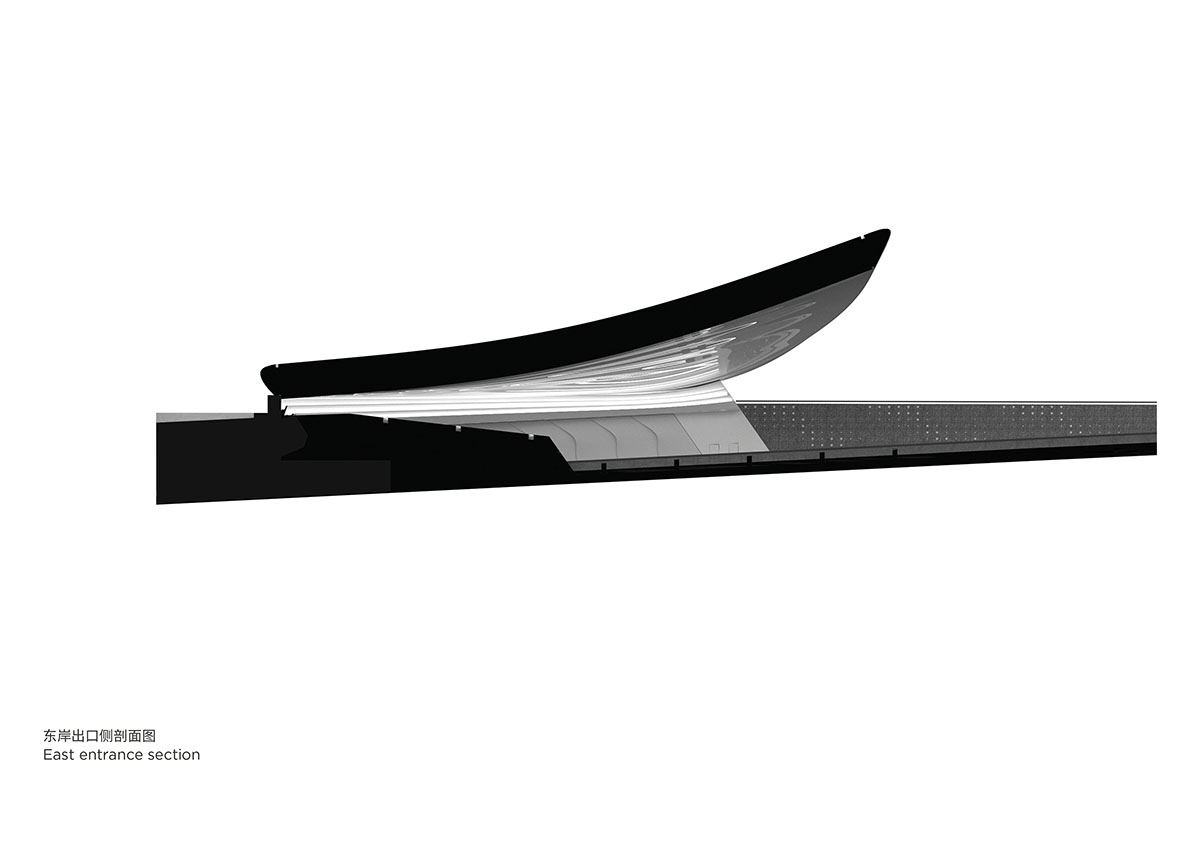 Penda China completes madeleine-shaped portal for Haikou Wenming East Road Tunnel in China