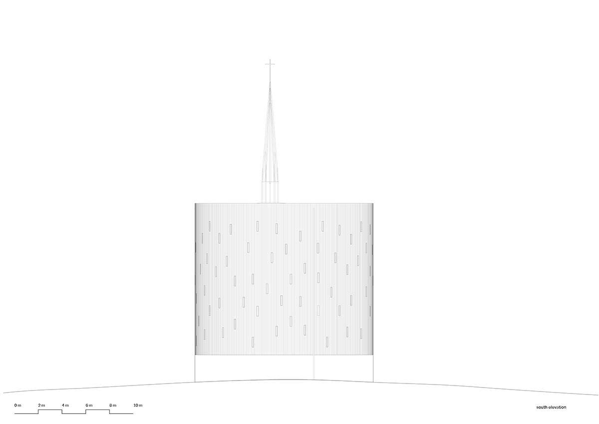 RCNKSK uses wood and quarried stone for chapel in Nesvačilka