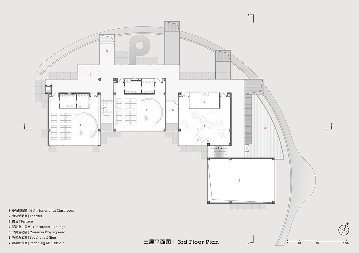 GOA and Jiangnan Management selected to design Sanliting Kindergarten in eastern Hangzhou