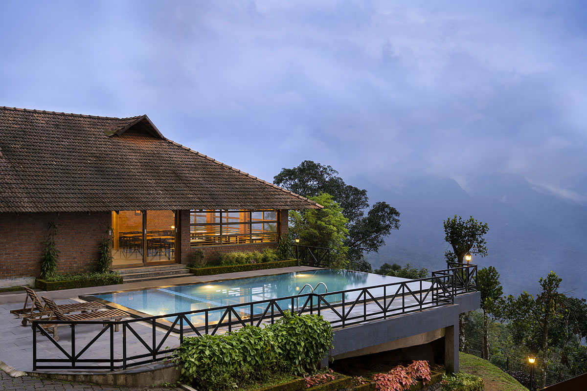 Srijit Srinivas - ARCHITECTS completes resort with dispersed villas in the hills of Idukki, India