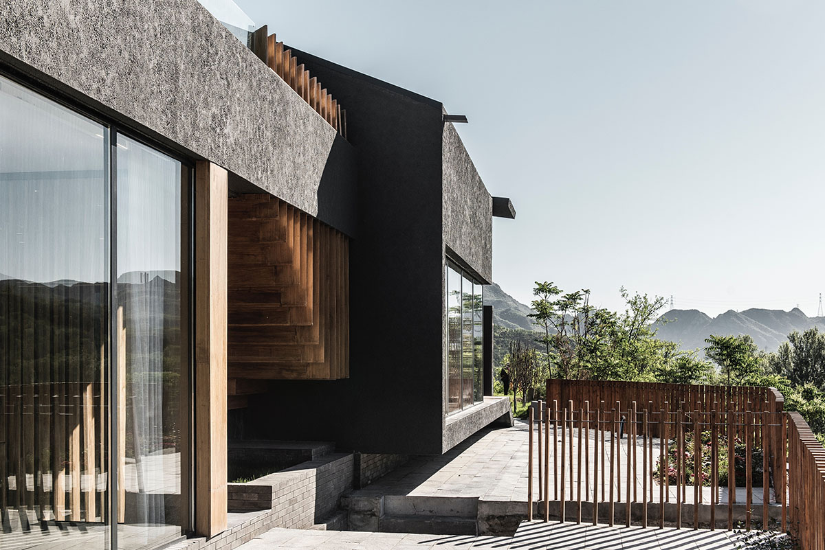 Fon Studio completes Donghulin Guest House on a hillside in Beijing
