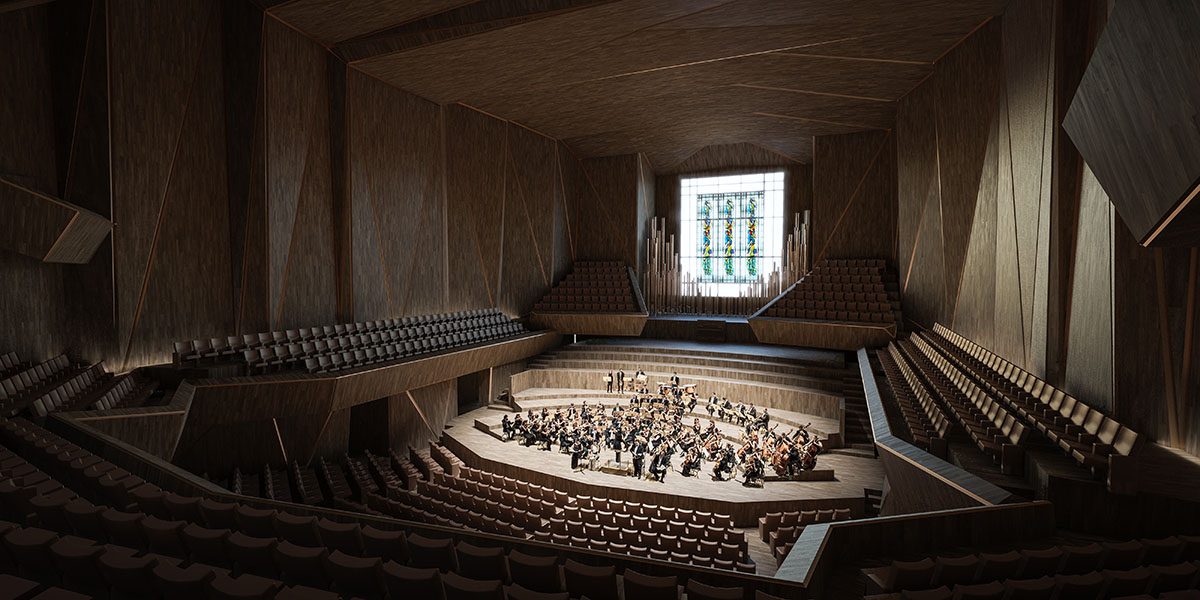 Arquivio Architects wins National Vilnius Concert Hall competition in Lithuania