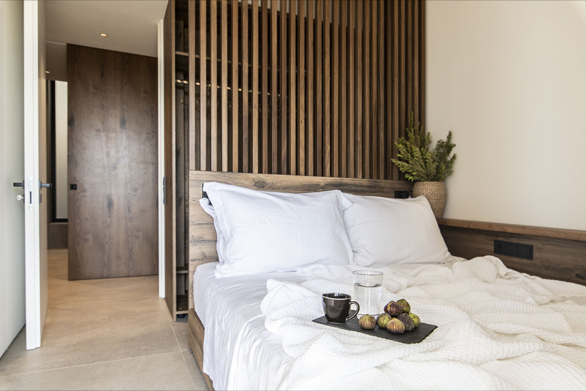 Scapearchitecture embeds summer residence into landscape towards the sea on Paros Island