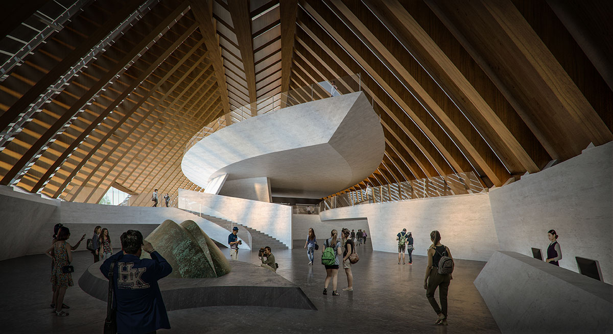 MAD reveals Sanxingdui Museum that is enlivened like