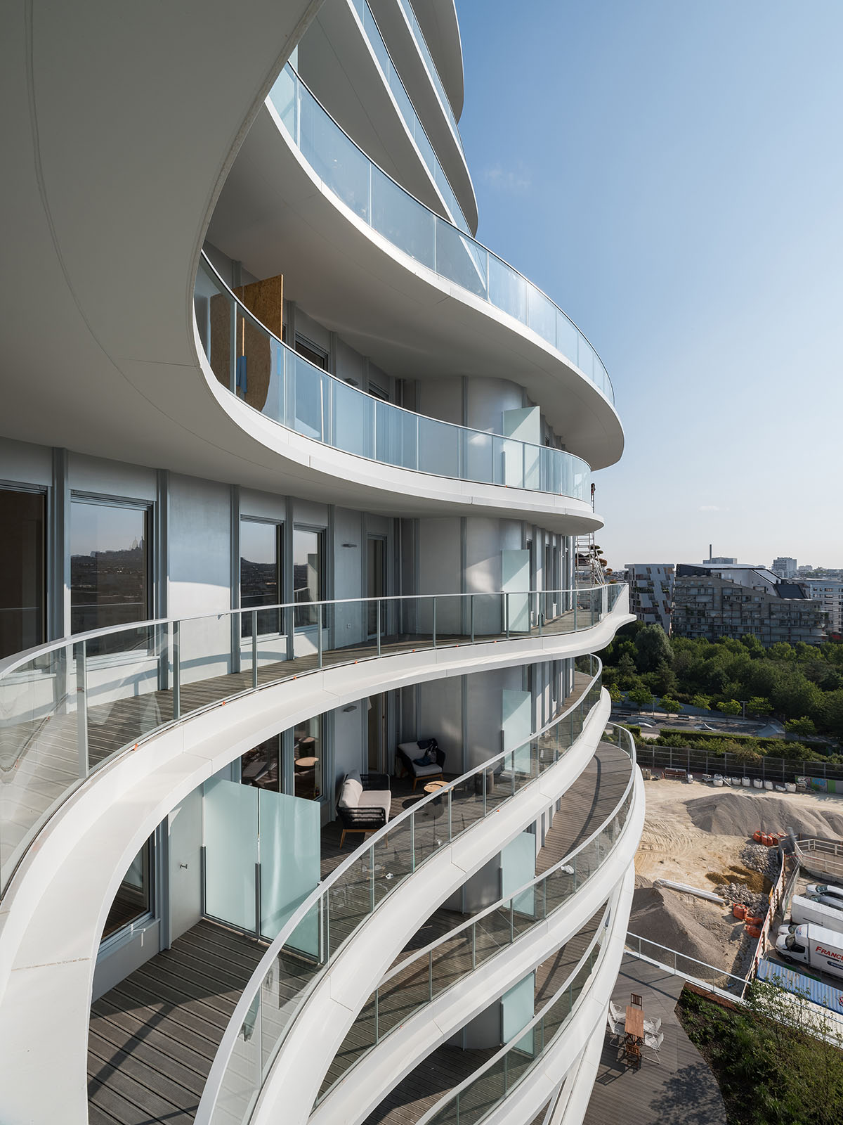 MAD Architects' first residential tower in Paris nears completion