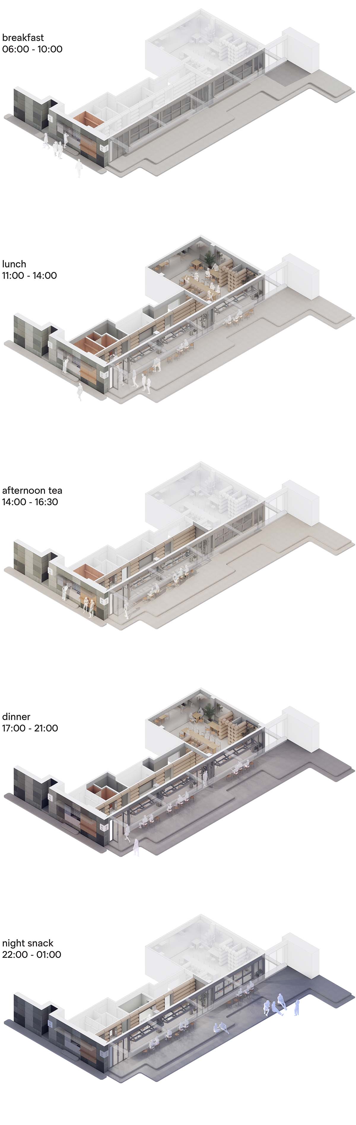 Le prix World Interior Of The Year 2024 est décerné au Pang Mei Noodle Bar d'Office AIO