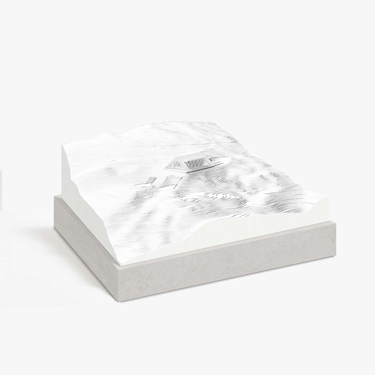 Peter Pichler Architecture crafts mountain mobility with wooden stations and a hut in the Alps