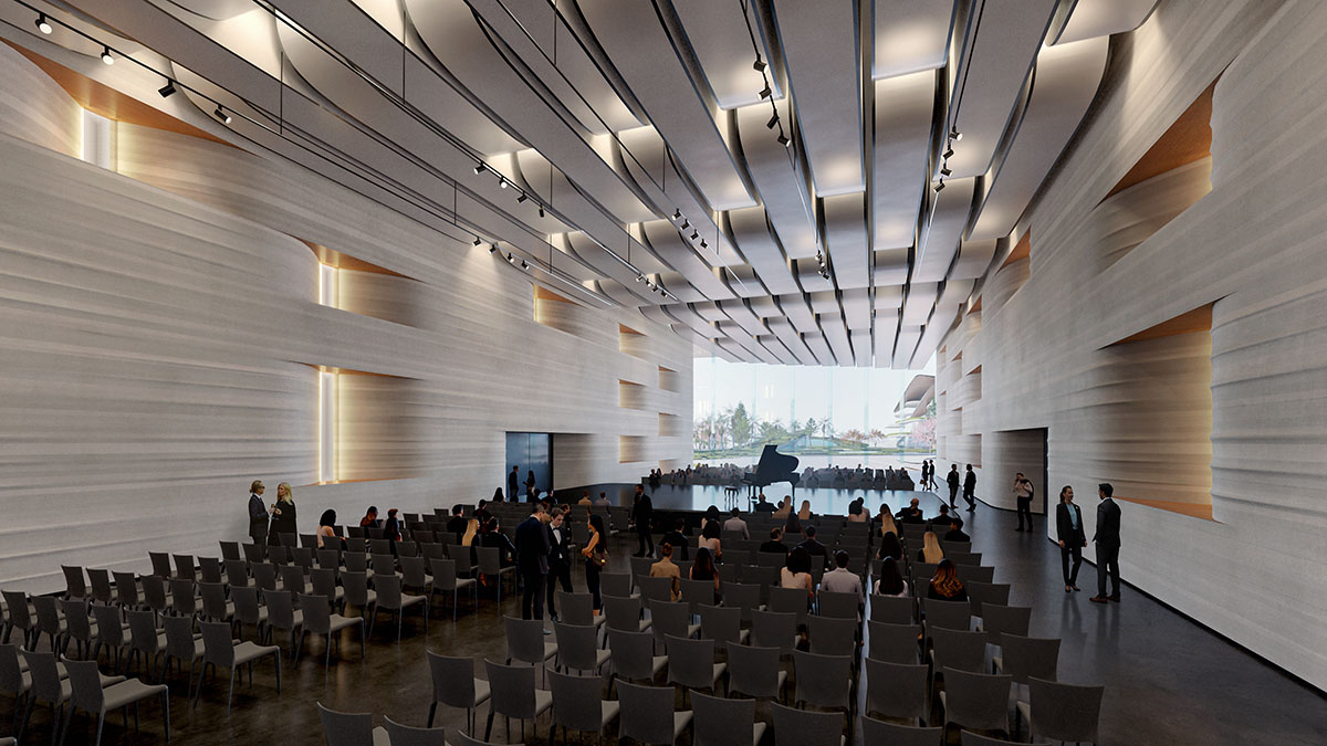 Zaha Hadid Architects designs new harbourside cultural district with sail-like roofs in Sanya  
