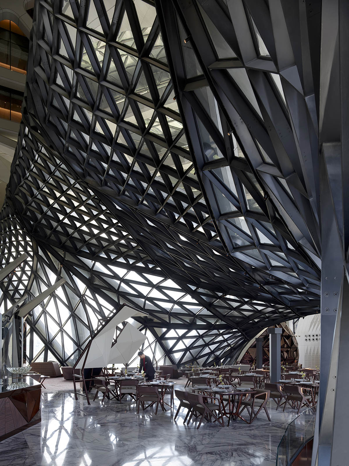 Zaha Hadid Architects completes Morpheus Hotel in Macau