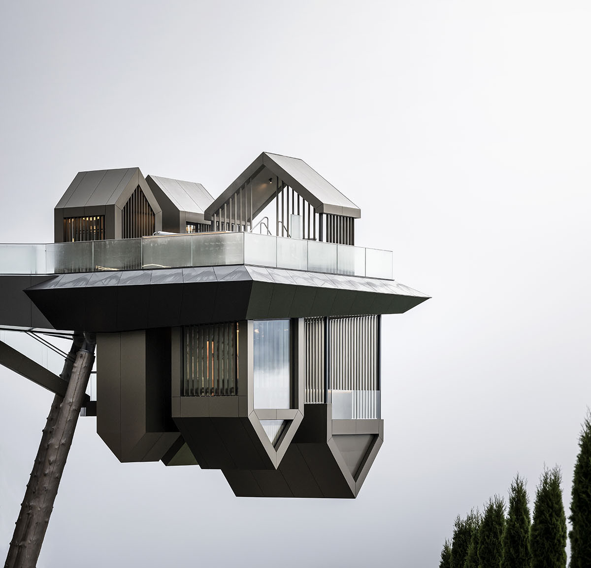 noa* creates upside-down wellness center defying gravity law in South Tyrol