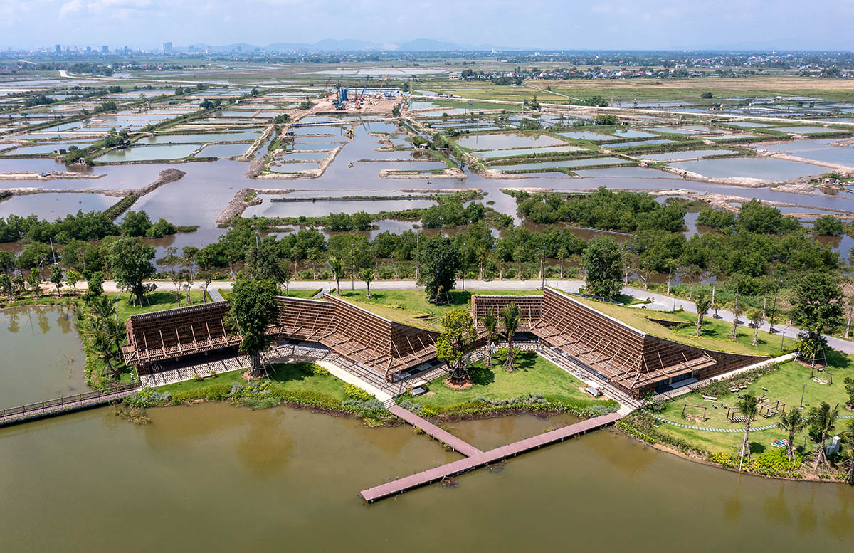 The Park by MIA Design Studio acts like rebellious structures embedded into the landscape 