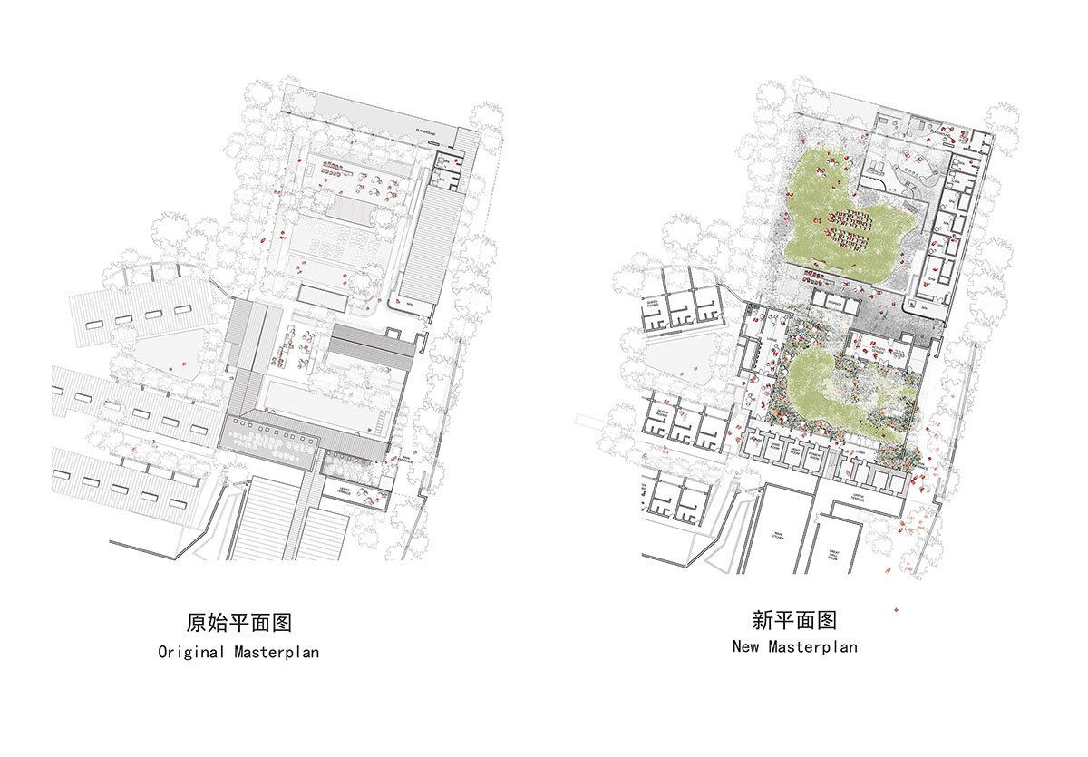 llLab.'s Brickyard Retreat Renovation references to the region's local craft history in Beijing