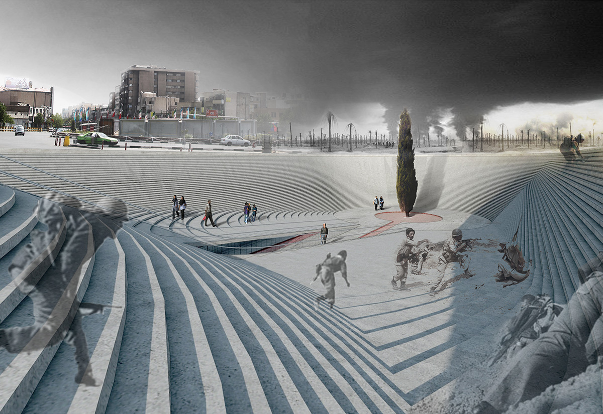 Arak's Martyrs Square