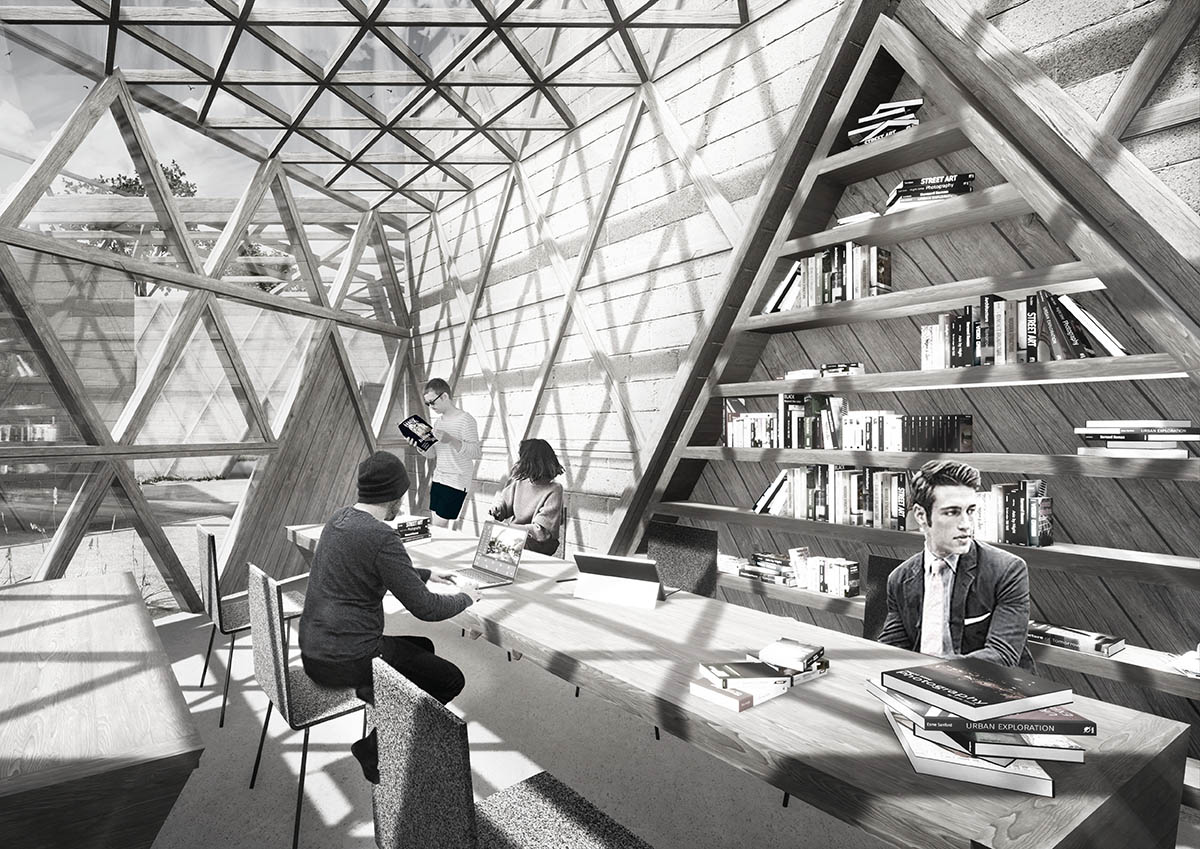  noa* designs a flexible prototype of Culture and Community Center can be adapted to anywhere 