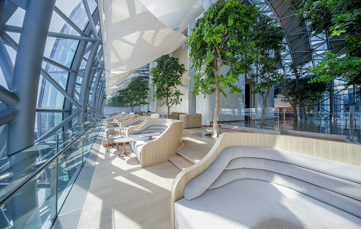 CL3 Architects combines Chinese motifs and crafts in interiors of Chongqing Raffles City complex