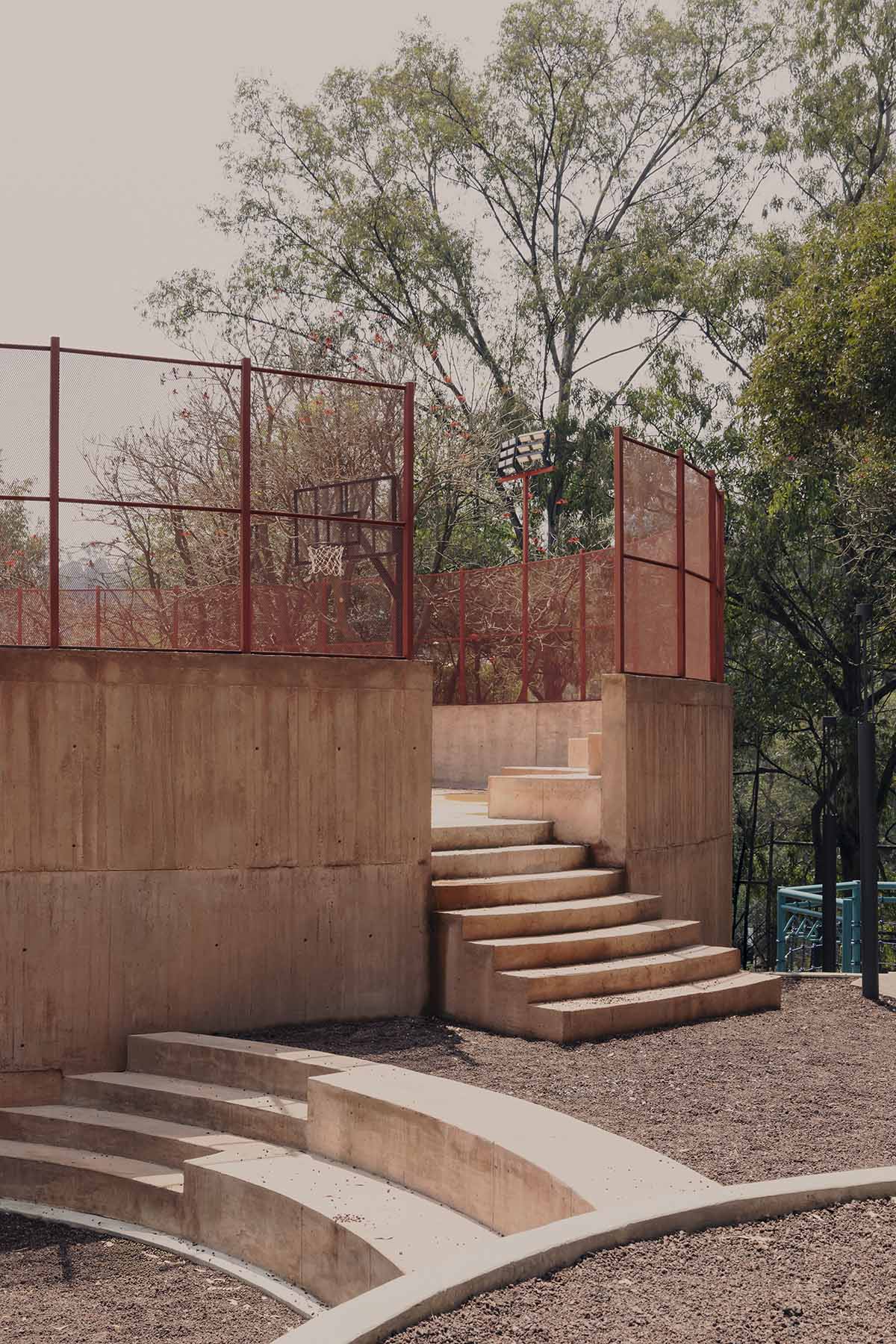 AMASA Estudio turns an abandoned ravine into an accessible and lively park in Mexico City