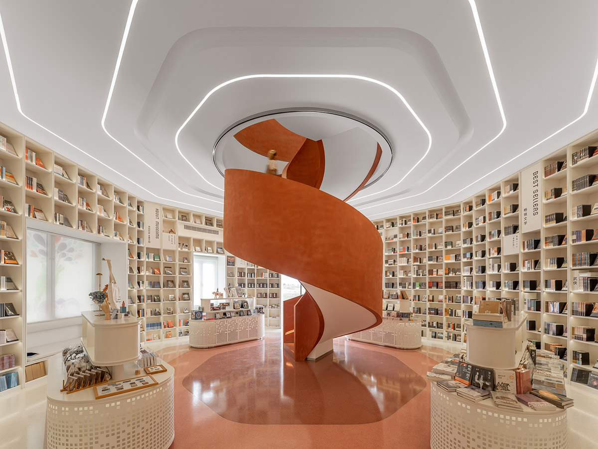 Wutopia Lab creates fairytale-like interiors for a bookstore in Jiangsu, China