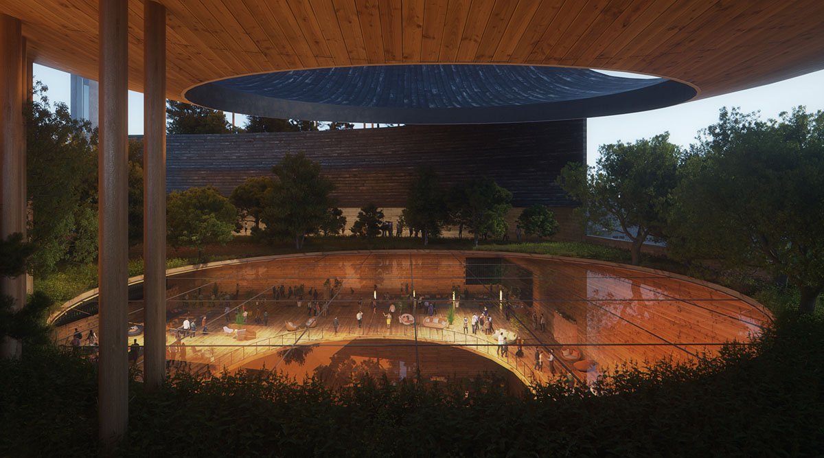 Croquis Design Studio unveils its competition proposal for City Main Library in Gwangju, South Korea