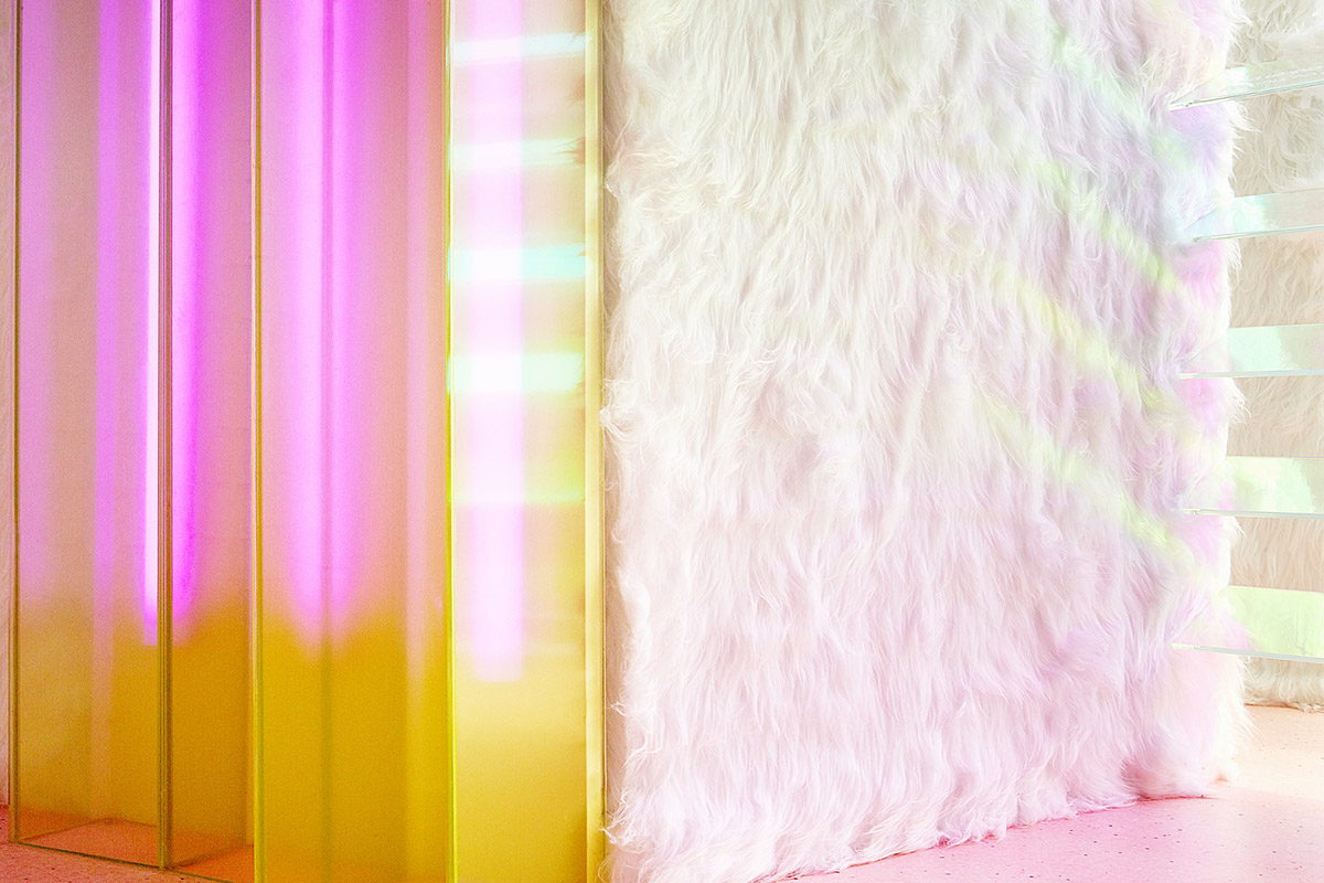 Patricia Bustos Studio creates fully pinkish utopian interior for Metanoia Installation in Madrid