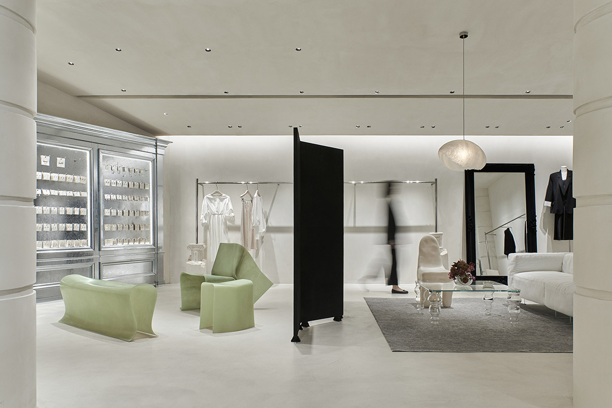 One Fine Day Studio & Partners creates grey-toned interiors for Maó store in Guangzhou