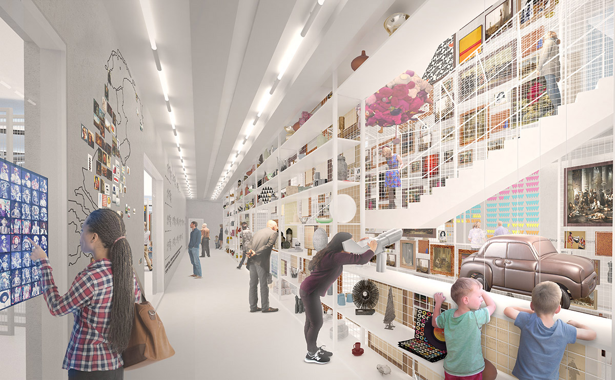 New Photos Released For The World’s First Publicly Accessible Art Depot by MVRDV in Rotterdam