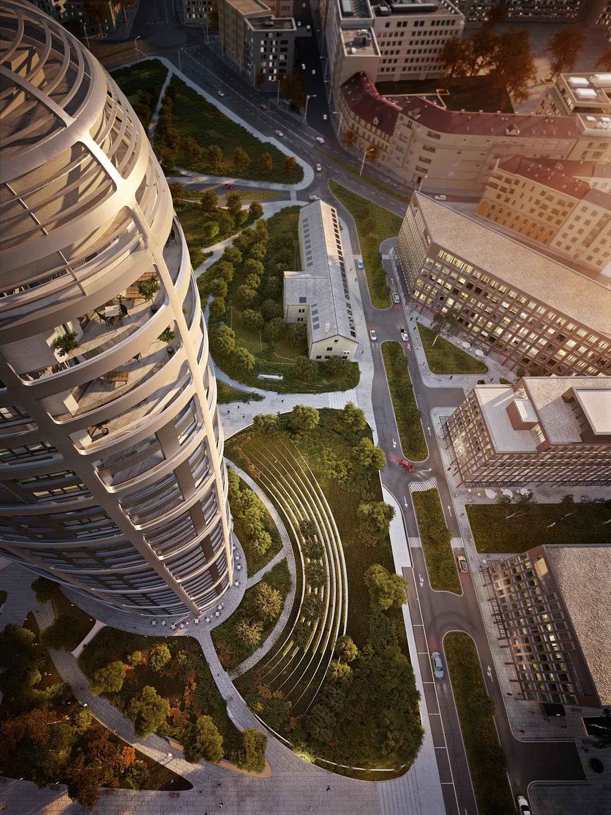 Construction work started on ZHA’s Sky Park in Bratislava