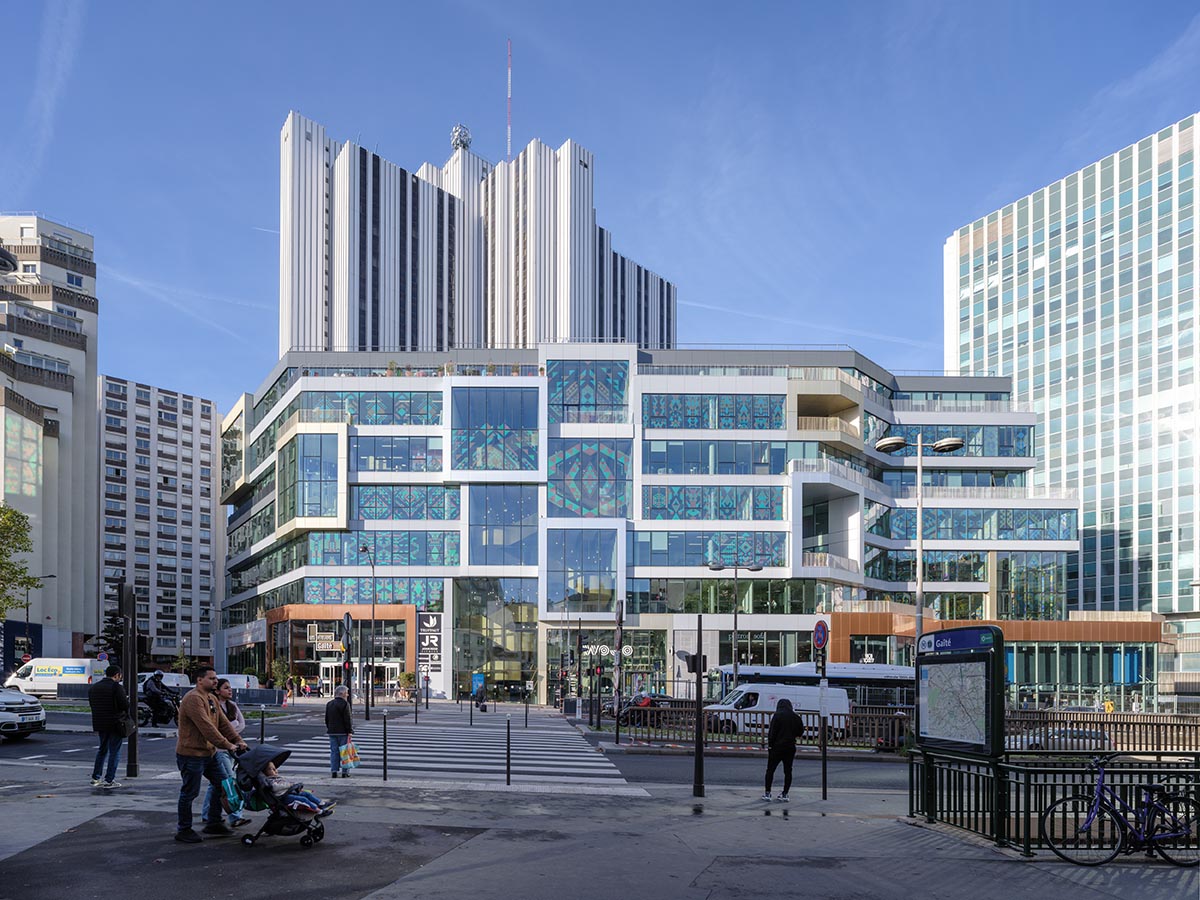 MVRDV completes transformation of Paris' 1970s mixed-use block in Paris
