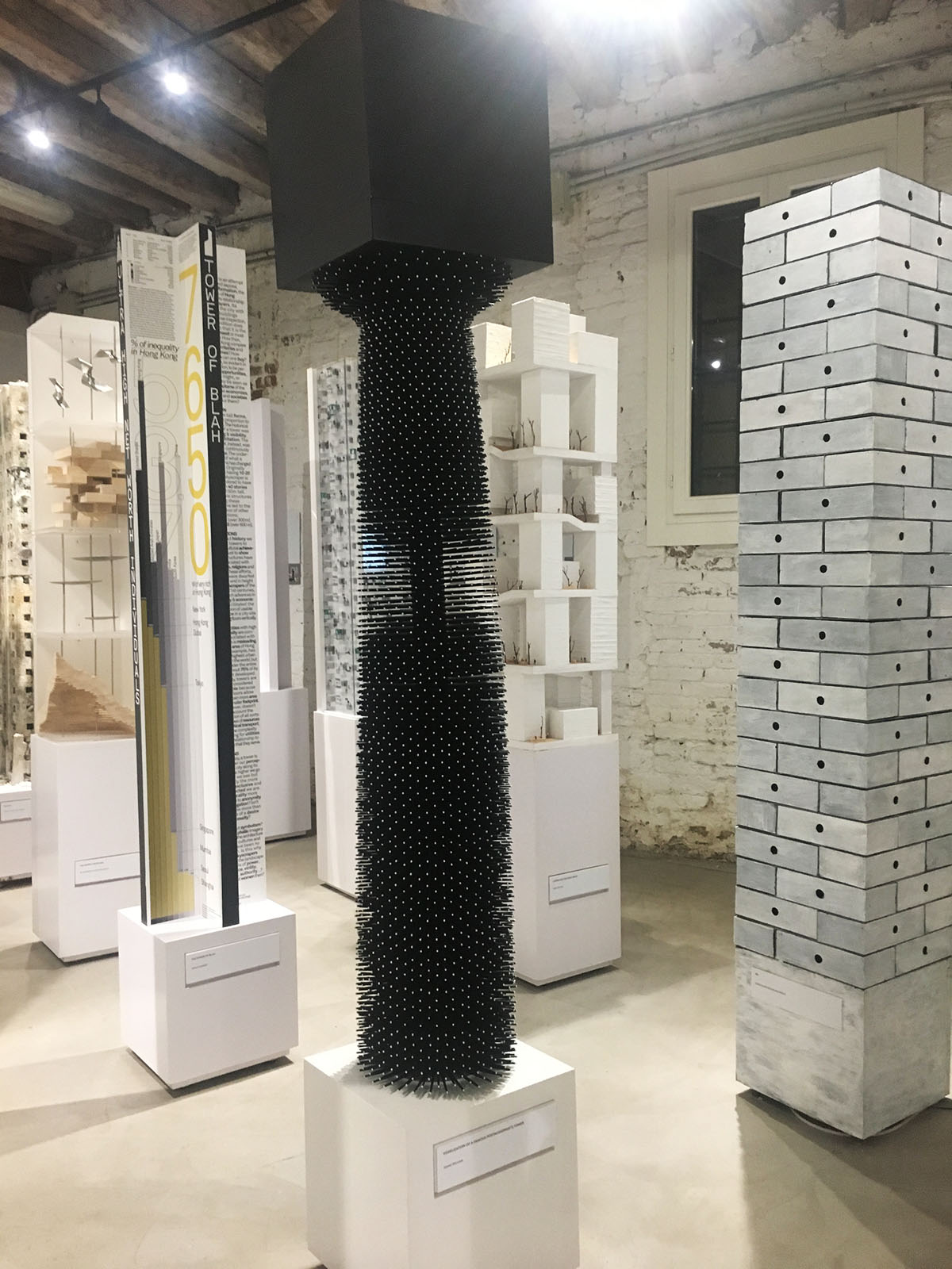 Hong Kong Pavilion demonstrates Hong Kong's urban density with 100 Towers at Venice Biennale