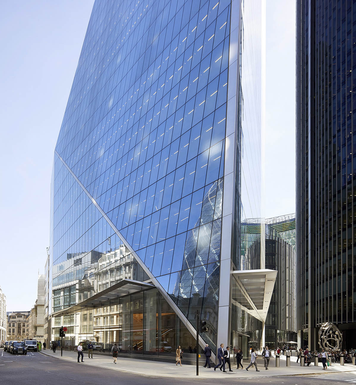 KPF completes origami-like Scalpel skyscraper in the heart of London