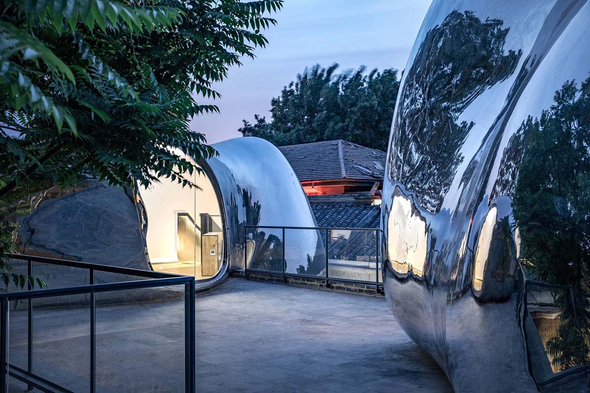 MAD's Hutong Bubble 218 emerges out of one of Beijing’s historic neighborhoods