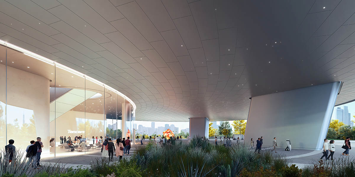MAD reveals design and construction update for Tencent's new Shenzhen Headquarters