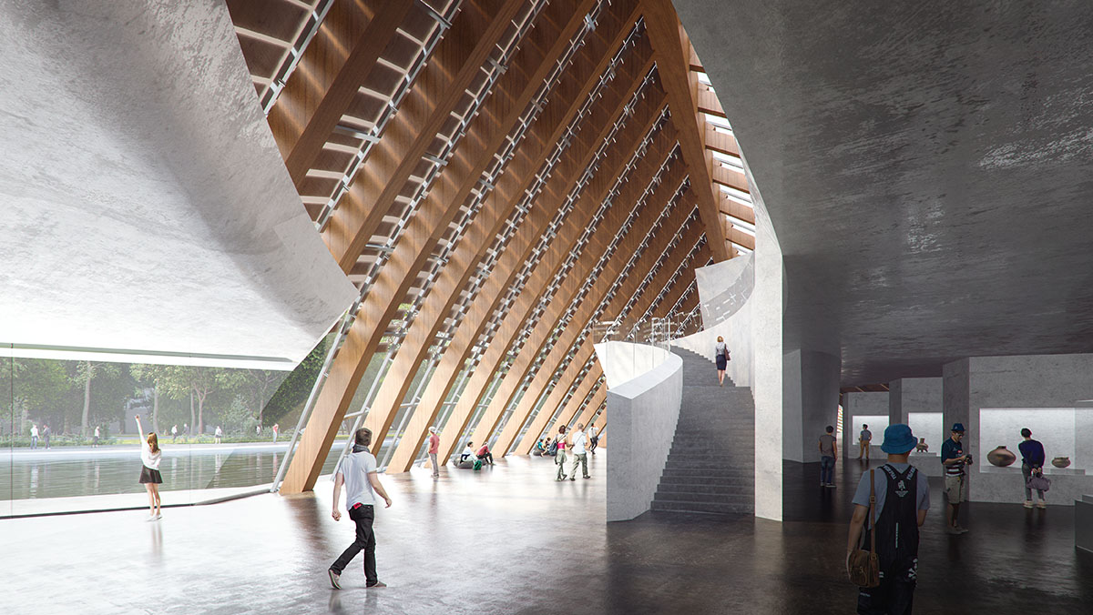 MAD reveals Sanxingdui Museum that is enlivened like