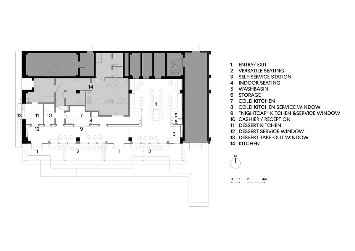 Le prix World Interior Of The Year 2024 est décerné au Pang Mei Noodle Bar d'Office AIO