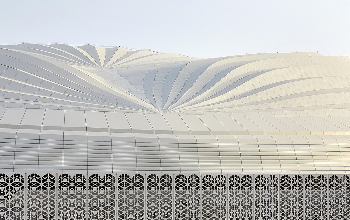 Zaha Hadid Architects' Al Janoub Stadium opens for World Cup in Qatar