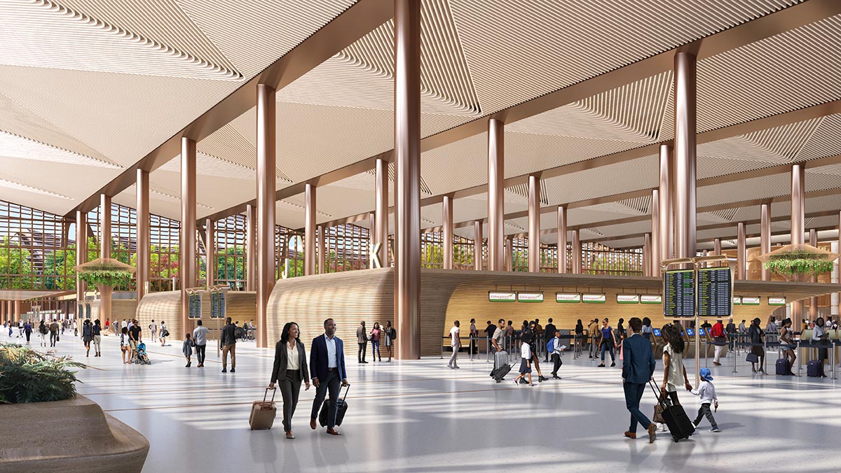 ZHA begins construction on the Bishoftu International Airport in Addis Ababa, Ethiopia