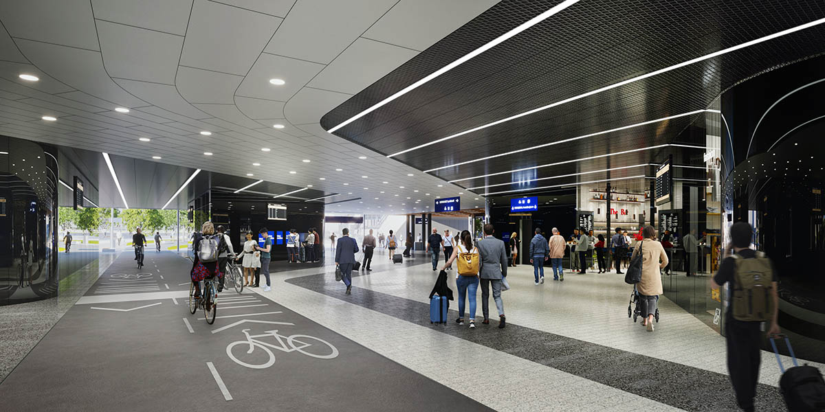 Zaha Hadid Architects begins construction on Ülemiste Passenger Terminal in Tallinn