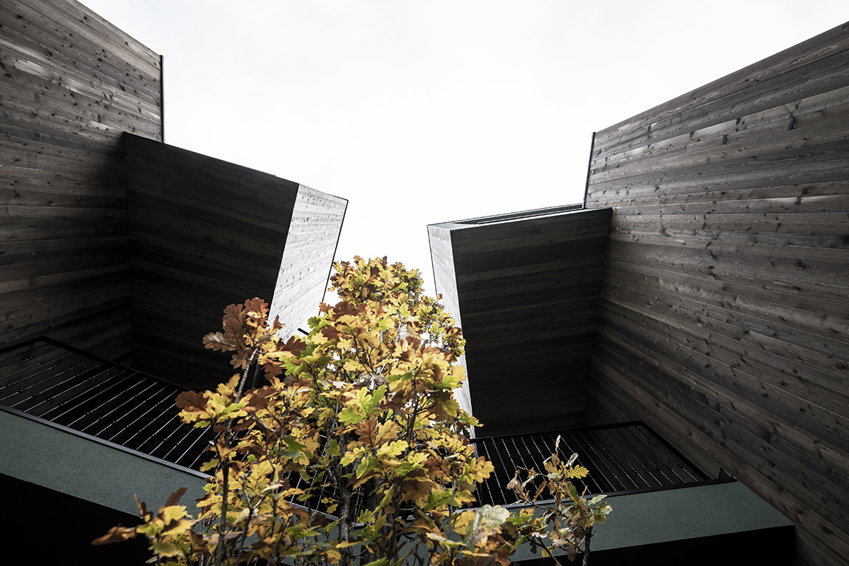 noa* network of architecture creates self-contained green tree suites raised on stilts in South Tyrol