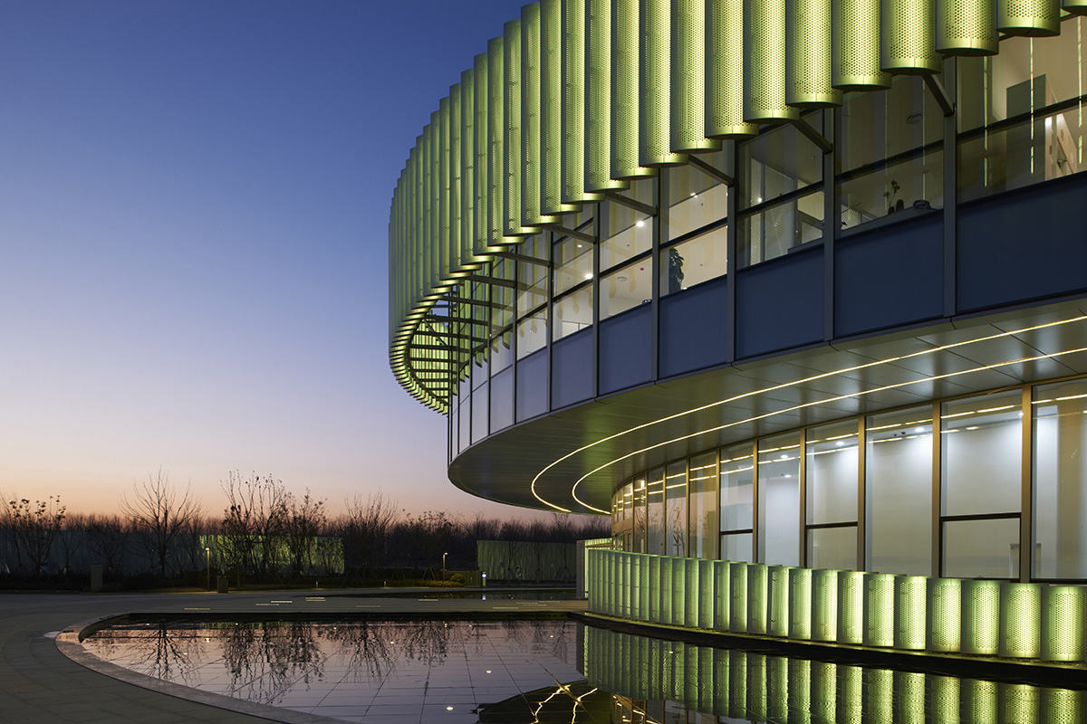 WSP ARCHITECTS Designed A Biopharmaceutical Park With The Architectural Form Of Double Helix DNA