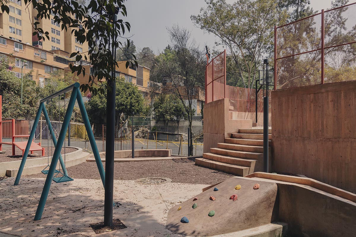 AMASA Estudio turns an abandoned ravine into an accessible and lively park in Mexico City