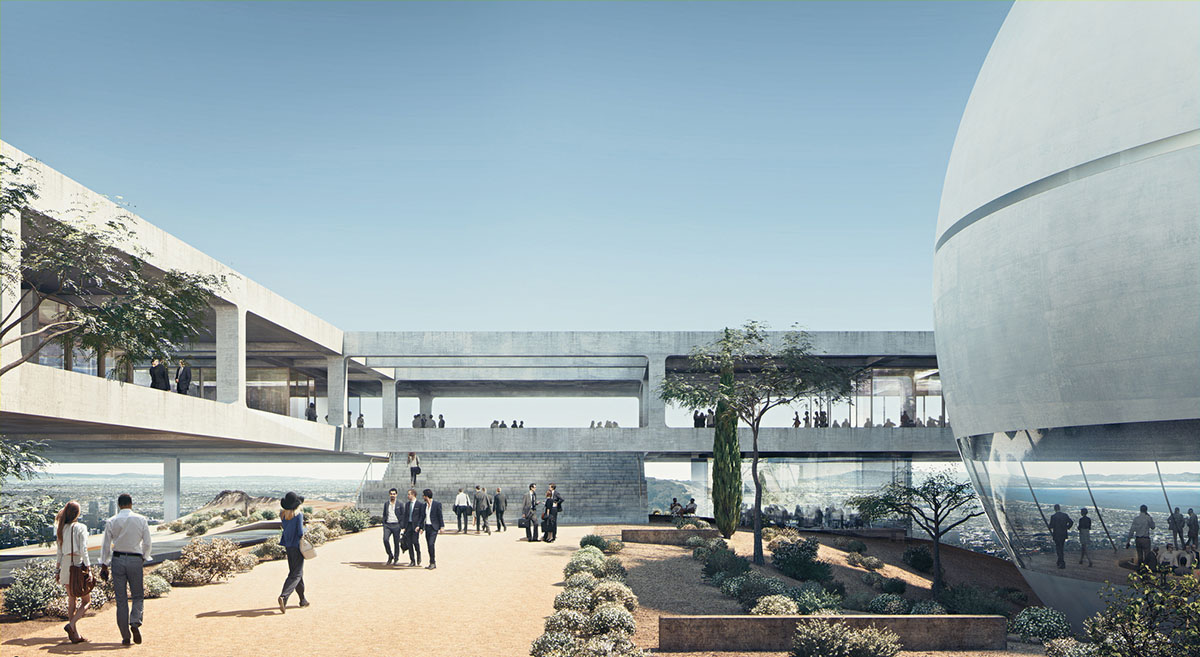 Herzog & de Meuron unveils plans for Berggruen Institute’s hilltop scholar campus overlooking LA