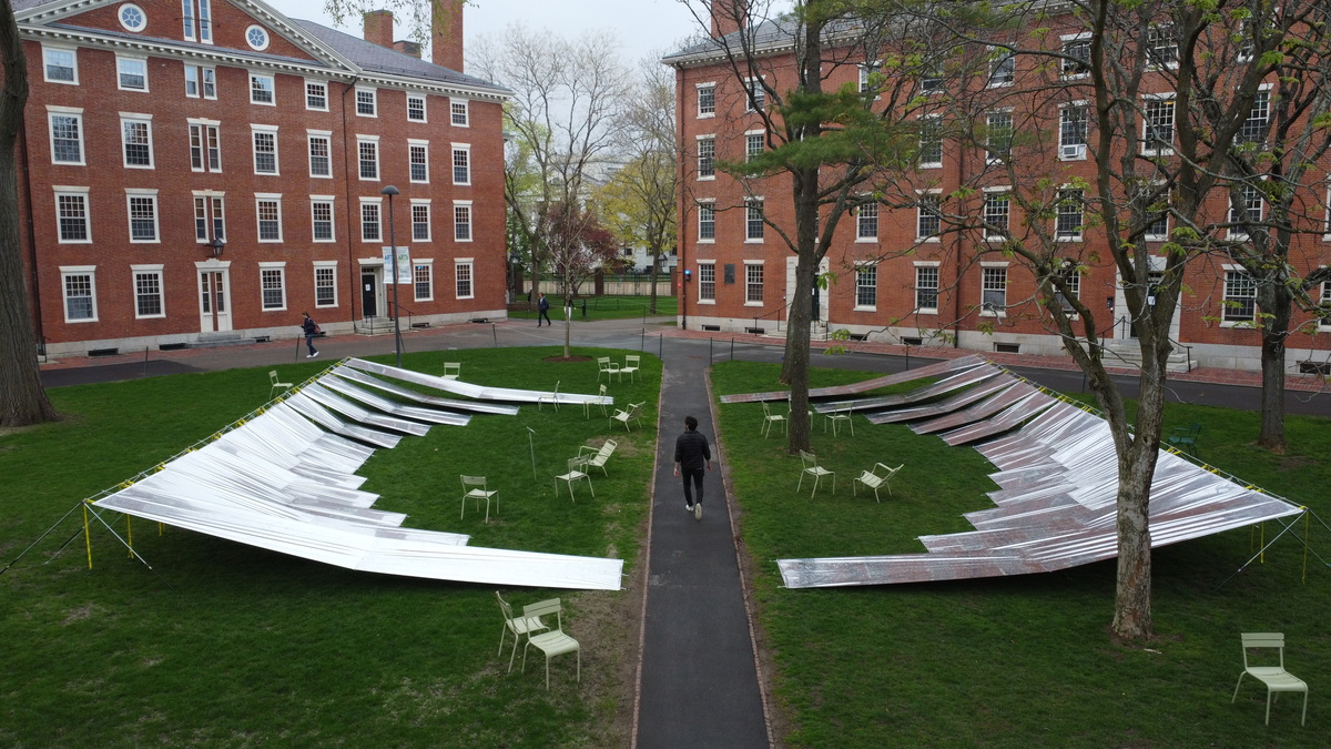 Inversive Enclosure Installation Opens at the Harvard University for