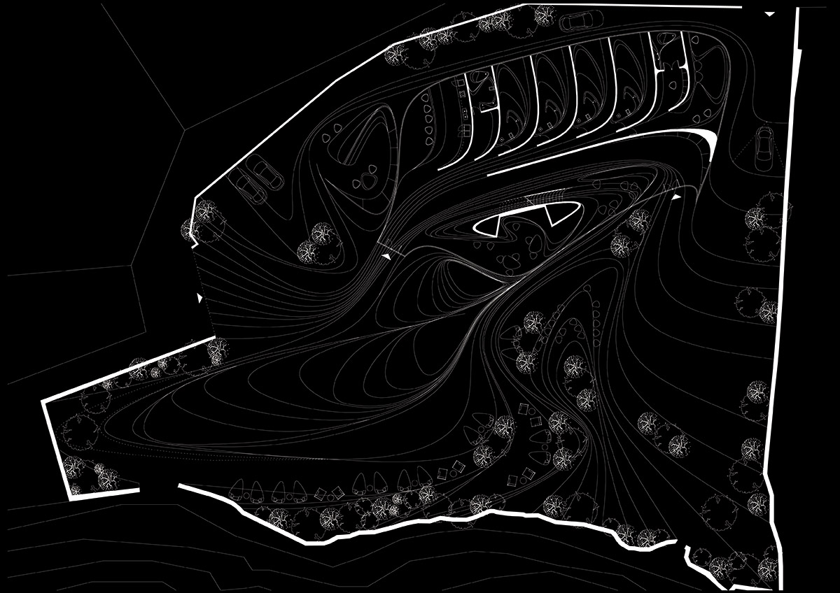 Mask Architects designs curvaceous luxury villa nestled in lush vegetation of Northern Sardinia