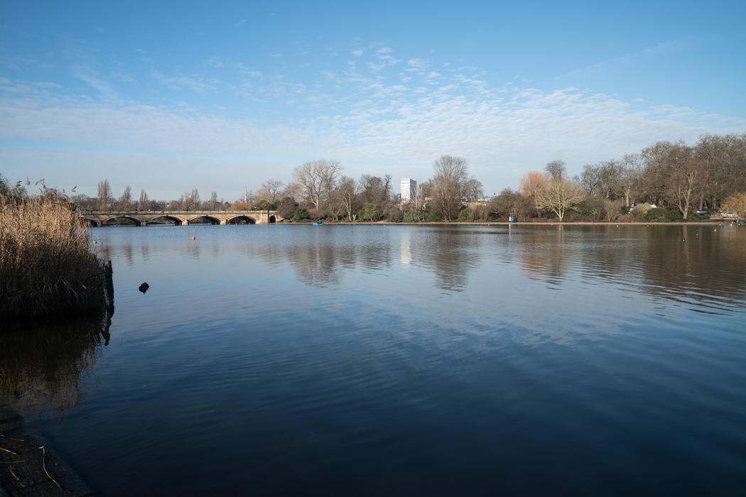 Bulgarian artist Christo to install a red floating temporary sculpture in London's Hyde Park