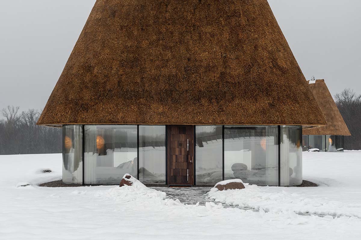 YOD Group embraces sculptural serenity for contemporary Guesthouses in central Ukraine