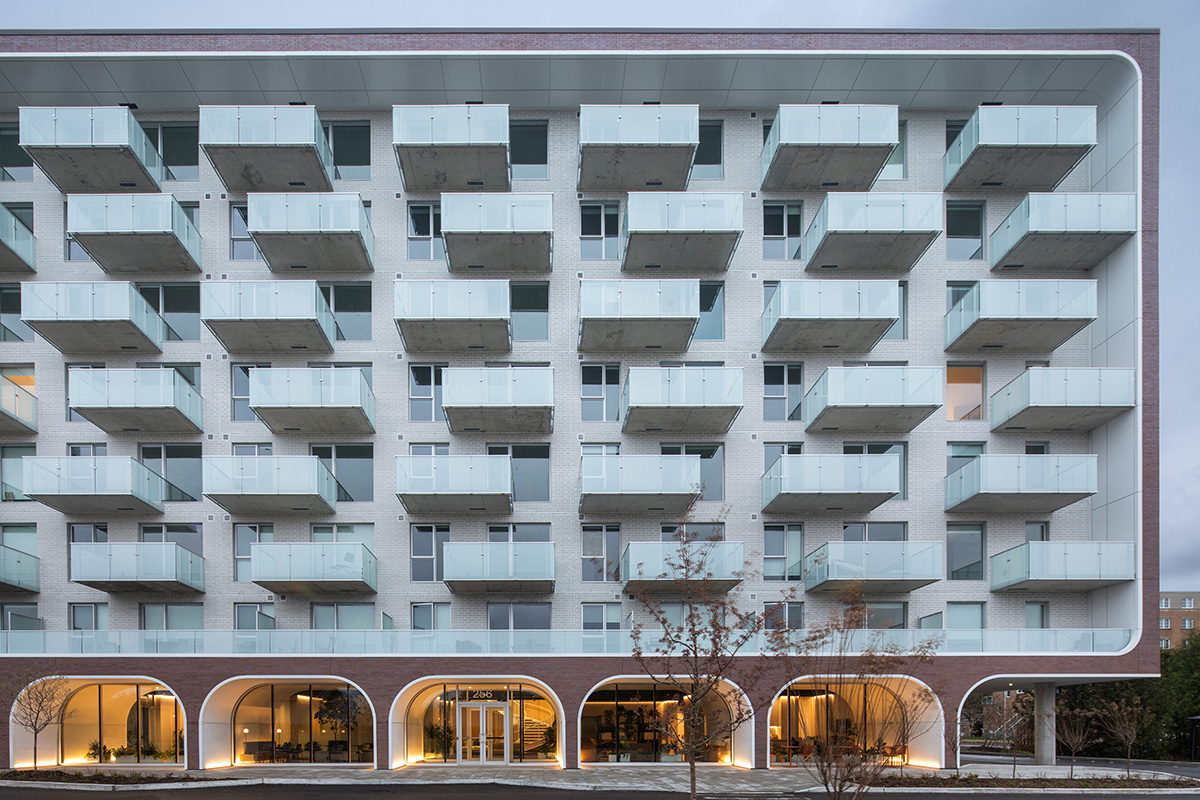 ACDF Architecture completes Mellem Manoir-des-Trembles apartments in Gatineau, Canada